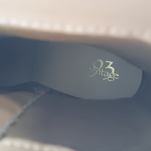 Vintage 93| Brown Heeled Side Zip Ankle Boot Sz 12W Prairie Cottagecore - Picture 7 of 13